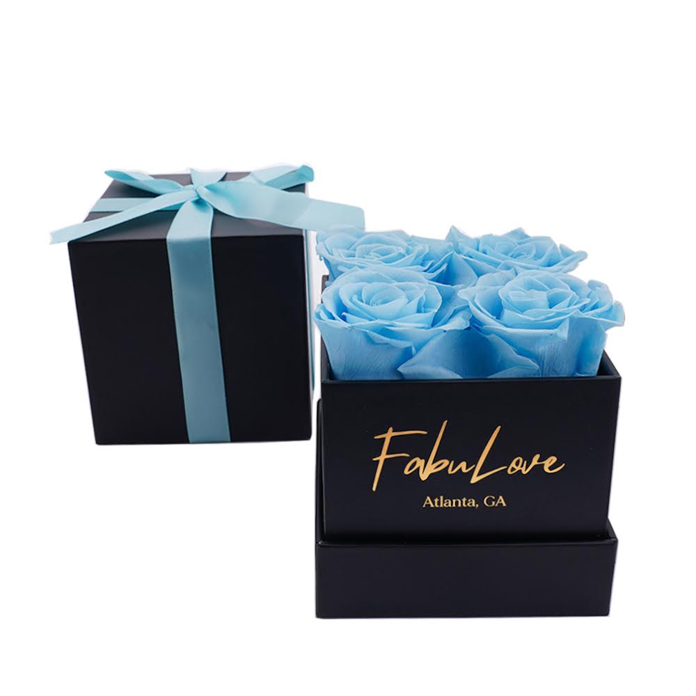 Pudełko Prezentowe z Wieczną Różą